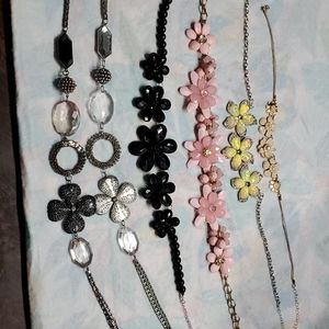 Flower necklaces